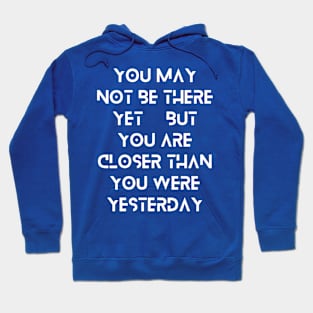 motivational quote simple typography design Hoodie